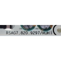 FUENTE DE PODER PARA TV HISENSE / NUMERO DE PARTE 313713 / RSAG7.820.9297/ROH / CQC13134095636 / E166702 / PANEL HD750Y6U82-L2\S0\FJ\GM\ROH / 326044 / DISPLAY ST7461D04-4 VER.2.1 / MODELO 75U7H 75U72FUA	